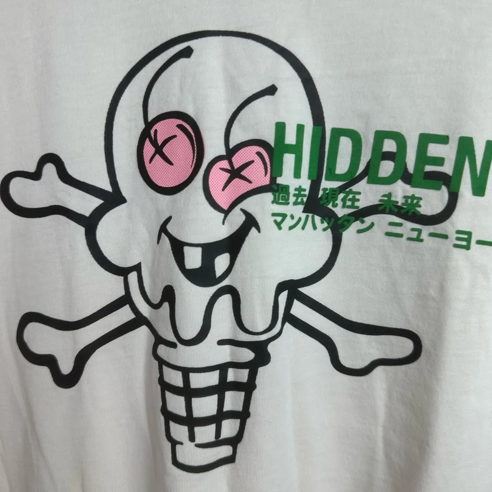 Billionaire Boys Club Tan Hidden NY x BBC Ice Cream Collaboration T-Shirt Size L